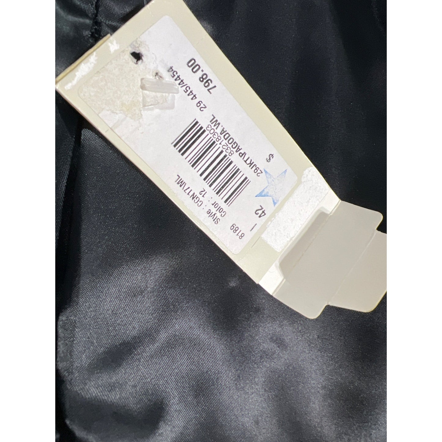 Emporio Armani Authentic Vintage Women's 8 Black Tuxedo Jacket