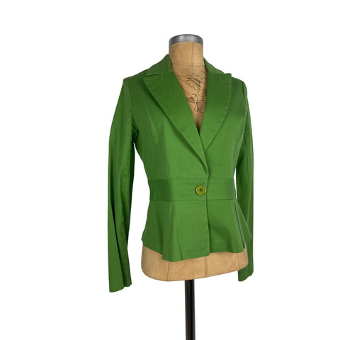 Necessary Objects Green Women's Jacket Authentic Vintage Blazer