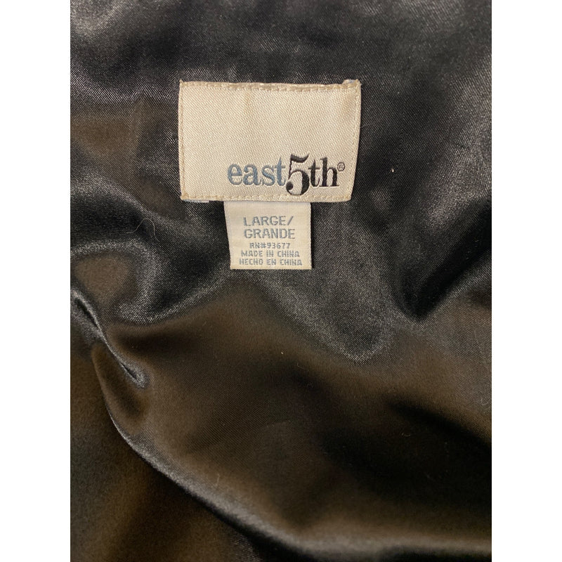 East 5th Faux Leopard Fur Hoodie Coat