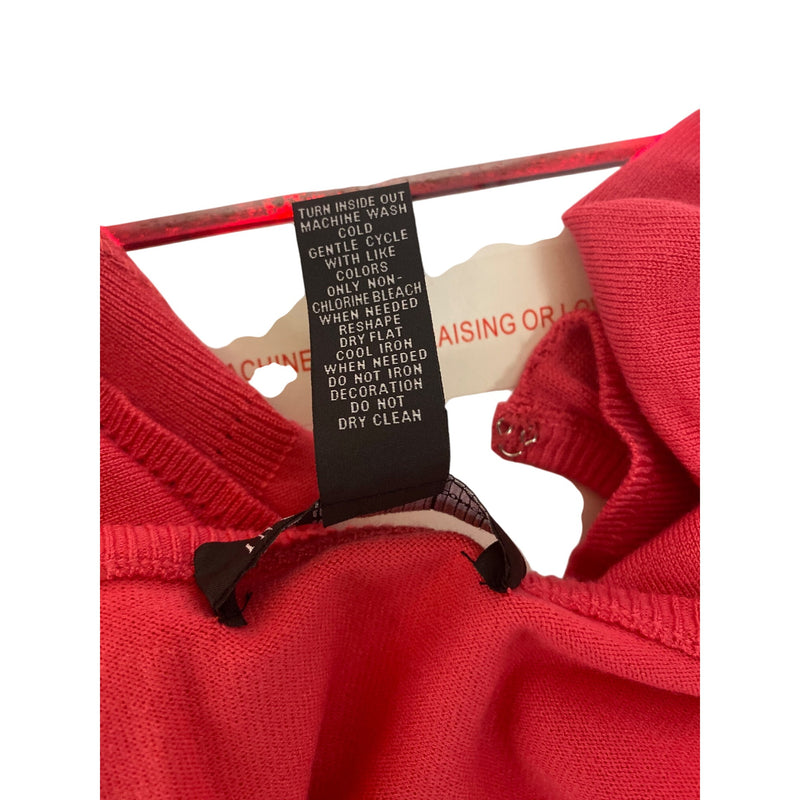 Floral Festival Embellished Coral Pink Short Sleeve Cardigan Sweater With Beaded Medallions by Inc International Concepts from Macys