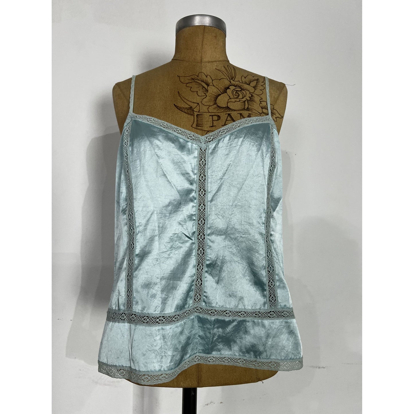 Banana Republic Aqua Blue Feminine Camisole Women's Top
