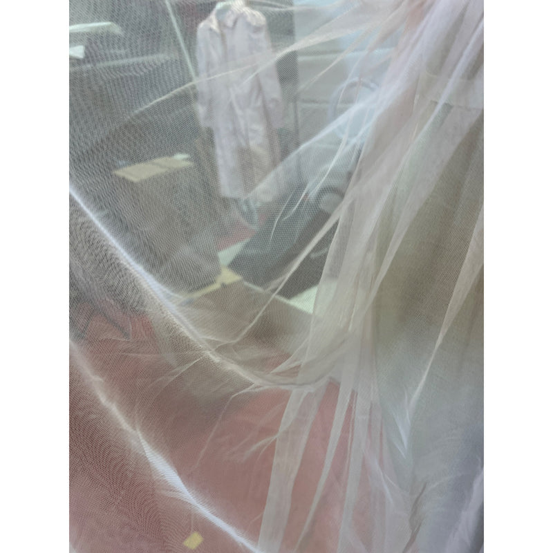 Vintage Pink Sheer Nightgown Dress With Ruched Waist Button Detail Darling Feminine Girlie and so Pretty