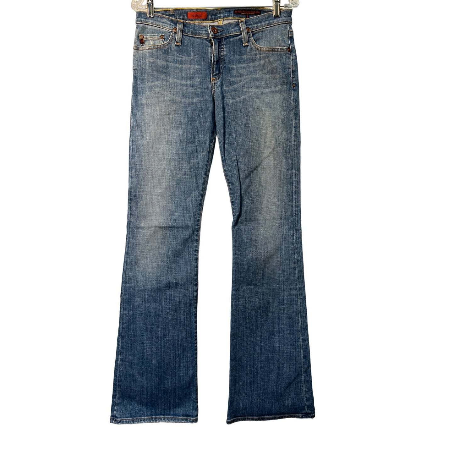 Vintage AG Adriano Goldschmidt The Angel 27 Regular Washed Blue Bootcut Jeans