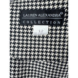 Lauren Alexandra Collection Vintage Authentic Chequered Jacket Blazer