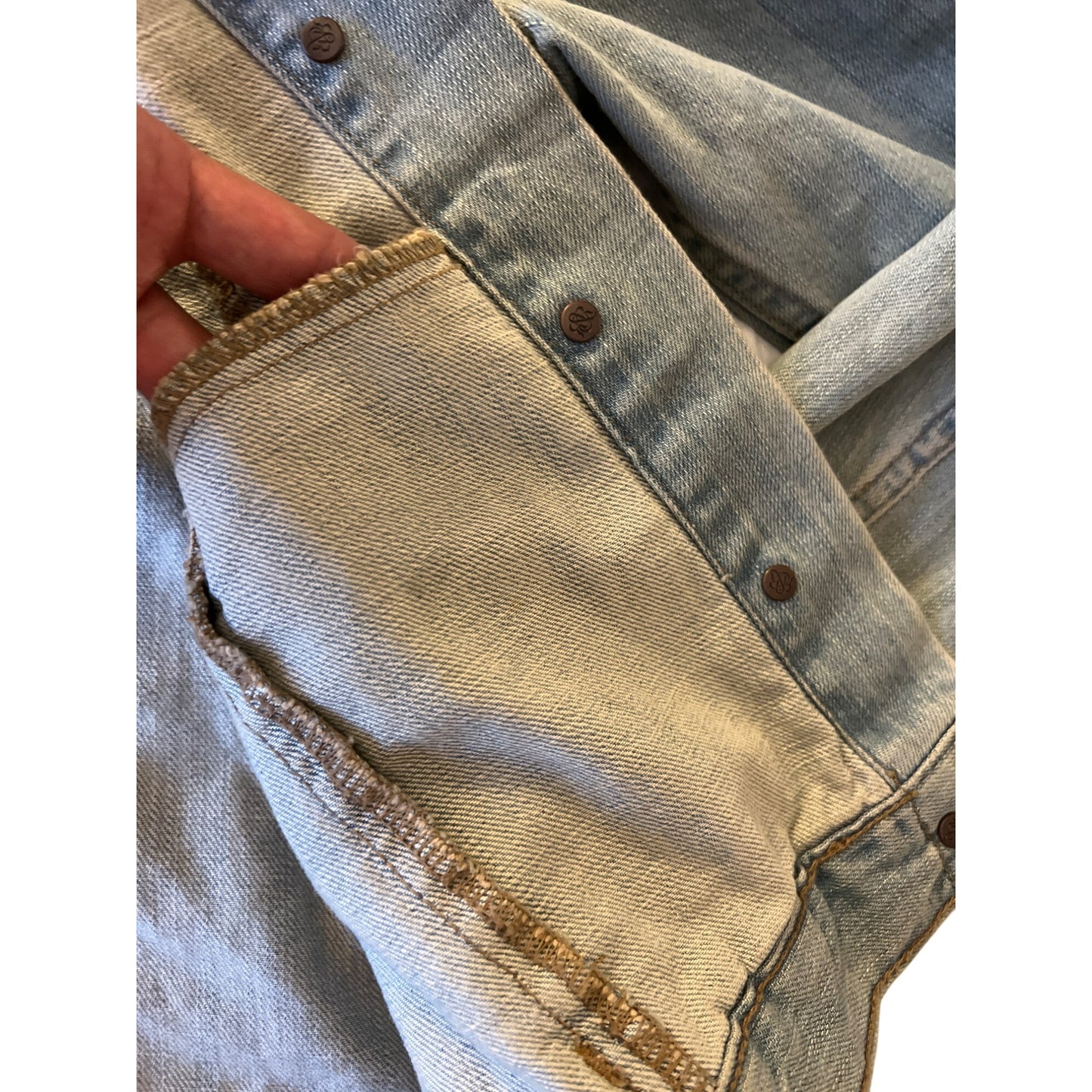 Rock & Republic Denim Jacket Hitchiker Jean Studded Jacket