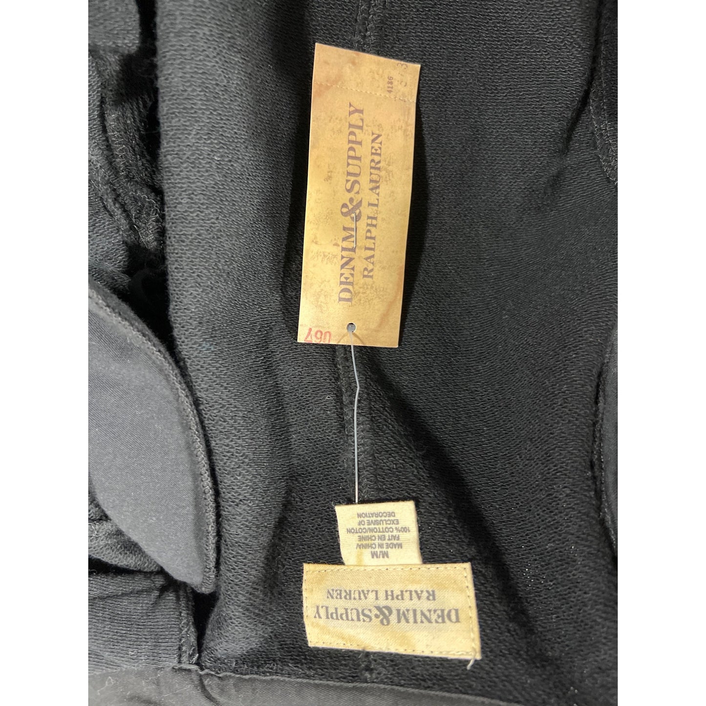 Ralph Lauren Authentic Vintage Denim & Supply Black Women's Jacket
