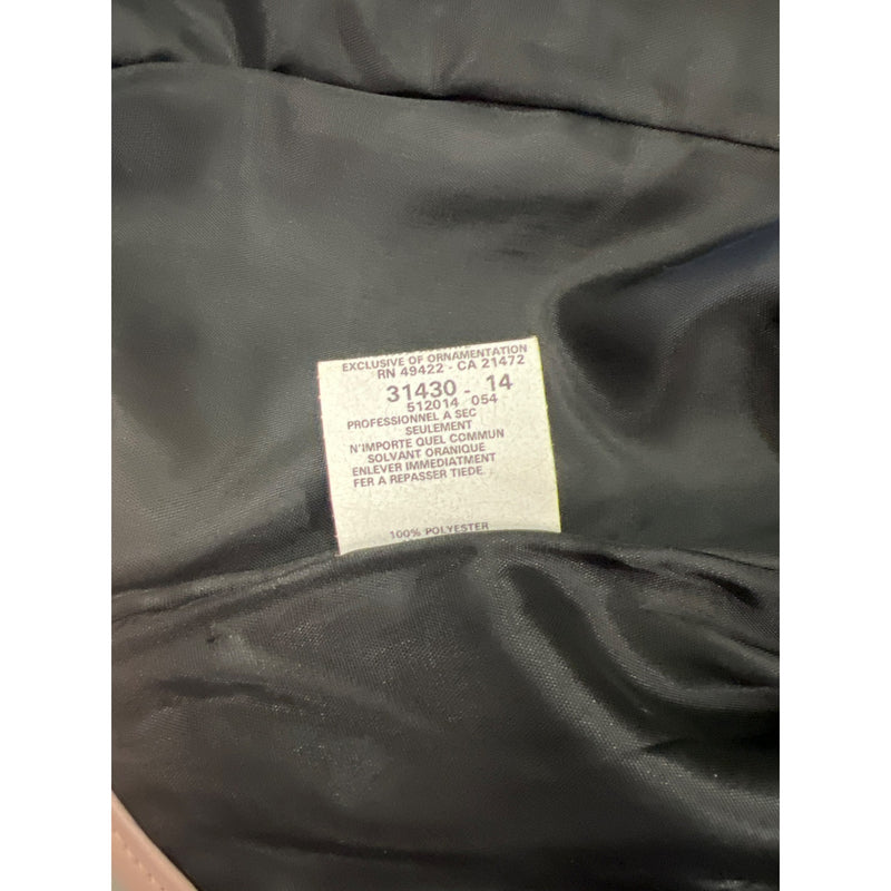 Jessica McClintock for Gunne Sax Black Pink Strapless A-line Dress With Bow Detail Flared Skirt Short Prom Homecoming LBD