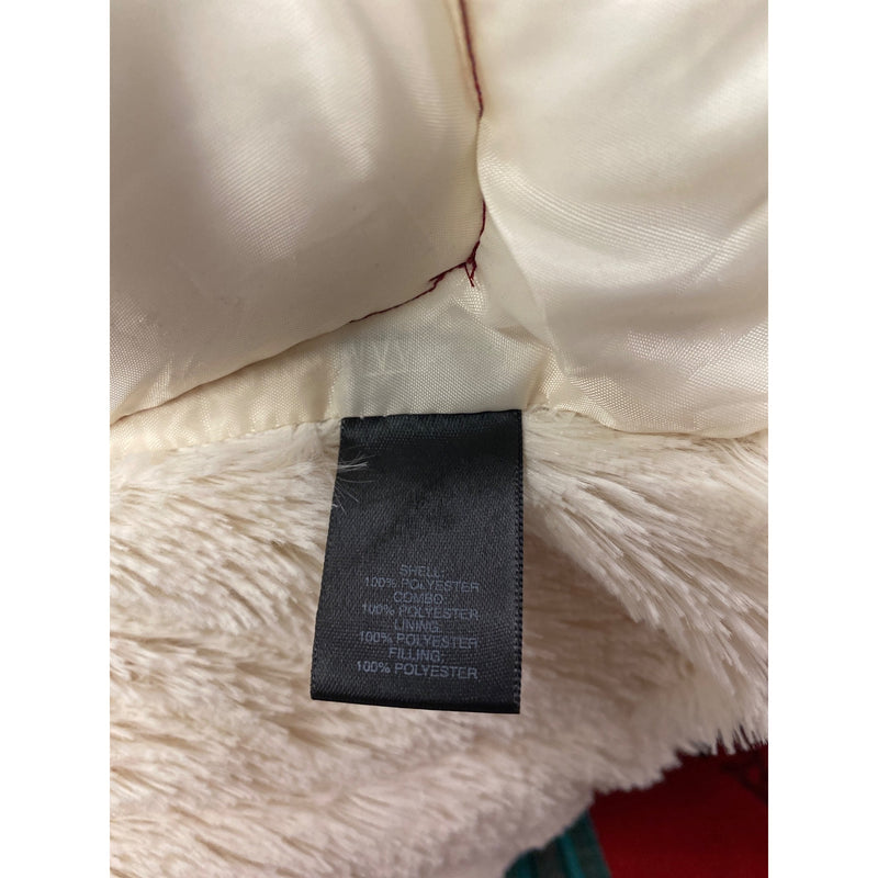 LUXBOHEME Upcycled XTREME Tek Avenue Outerwear System Handmade Whimsical Warm Coat With Woven Blanket Appliqués Fringe Details, Fundraiser