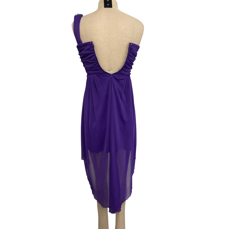 Vintage Deb Purple One-Shoulder Dress With Embellishments Prom, Fundraiser for Sustainable Fashion Education Programs