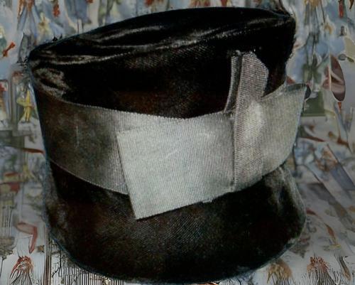 Black Top Hat Vintage Millinery