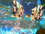 LATR Lunch at the Ritz Angel Fish Earrings Whimsical Jewelry