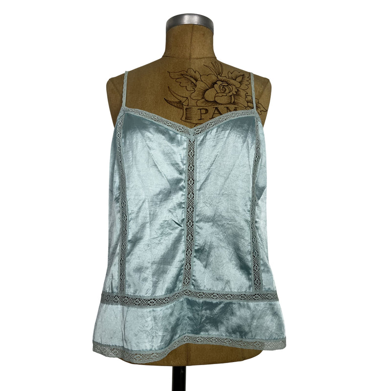 Banana Republic Aqua Blue Feminine Camisole Women's Top
