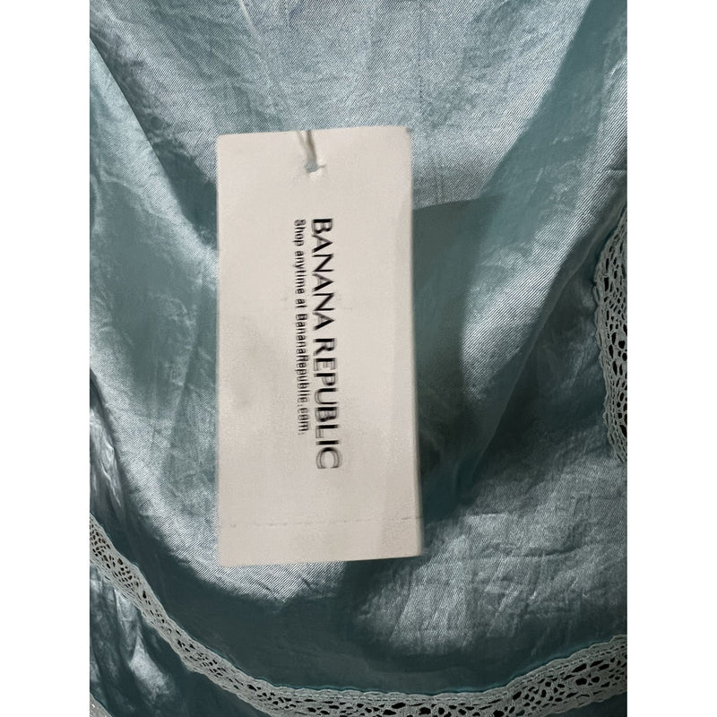 Banana Republic Aqua Blue Feminine Camisole Women's Top