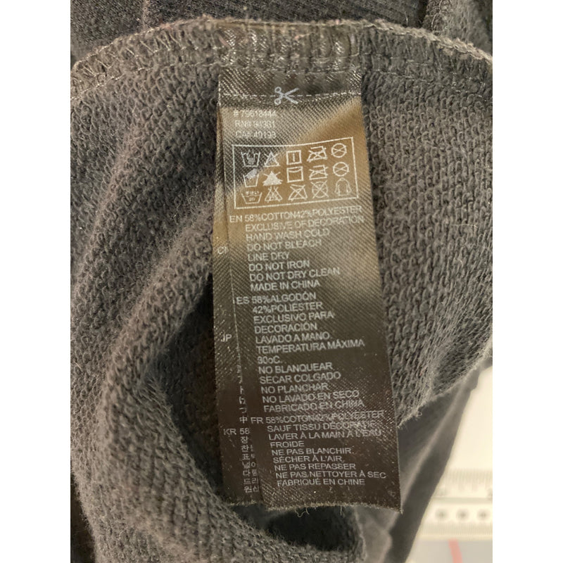 Disney Mickey Mouse Studded Sweatshirt L Black Cotton Blend Womens