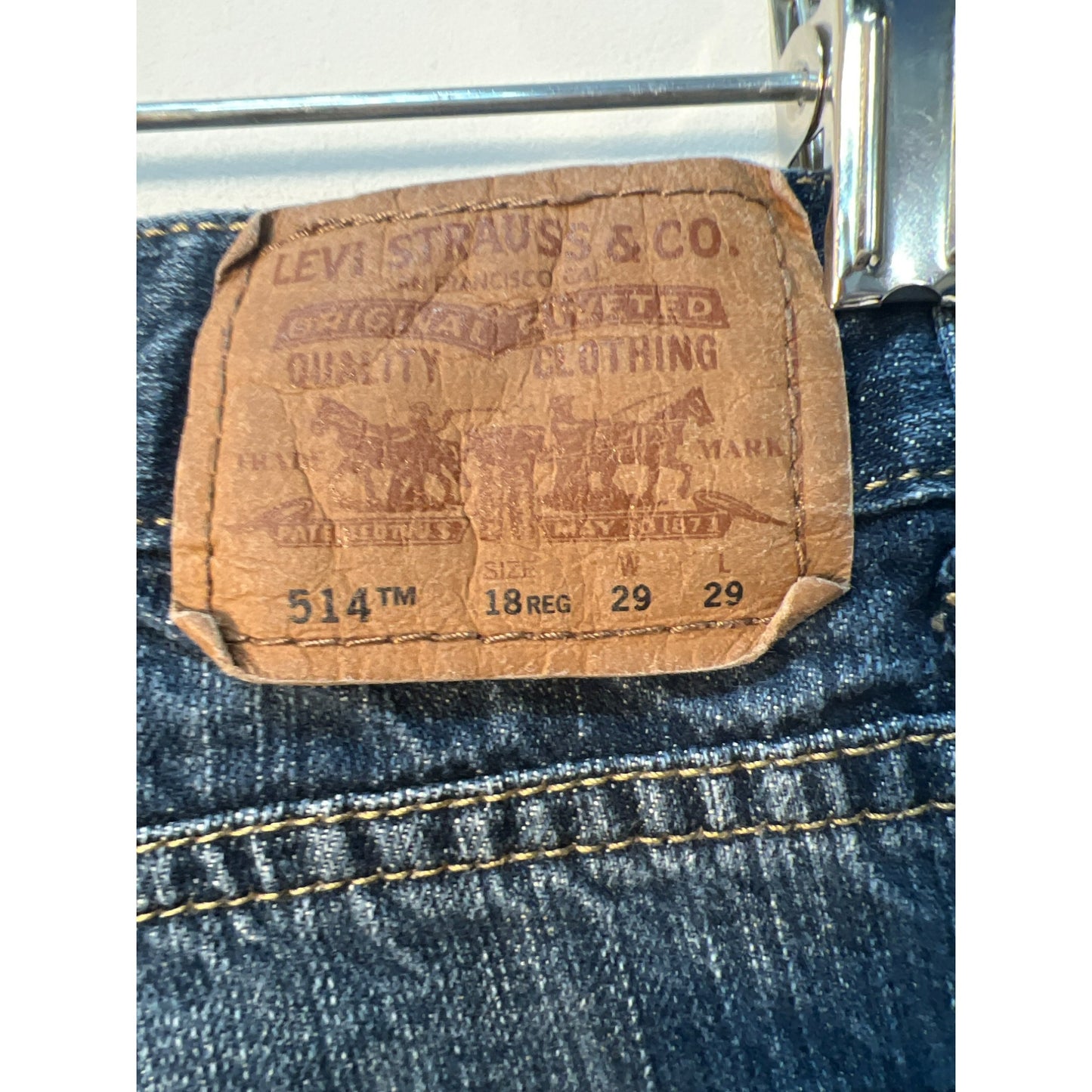 Levi’s 514 Slim Straight 29 x 29 Jeans
