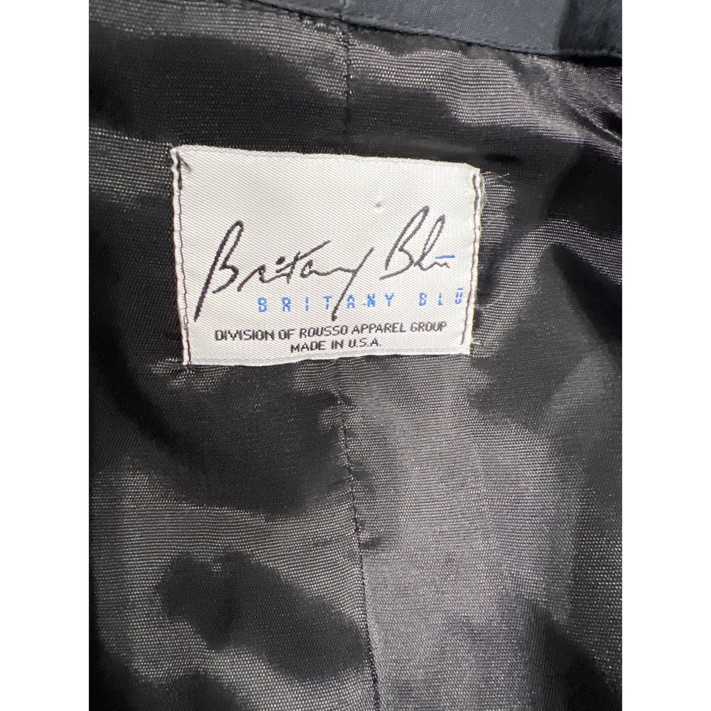 Britany Blu Authentic Vintage Women's Patterned Blazer Jacket