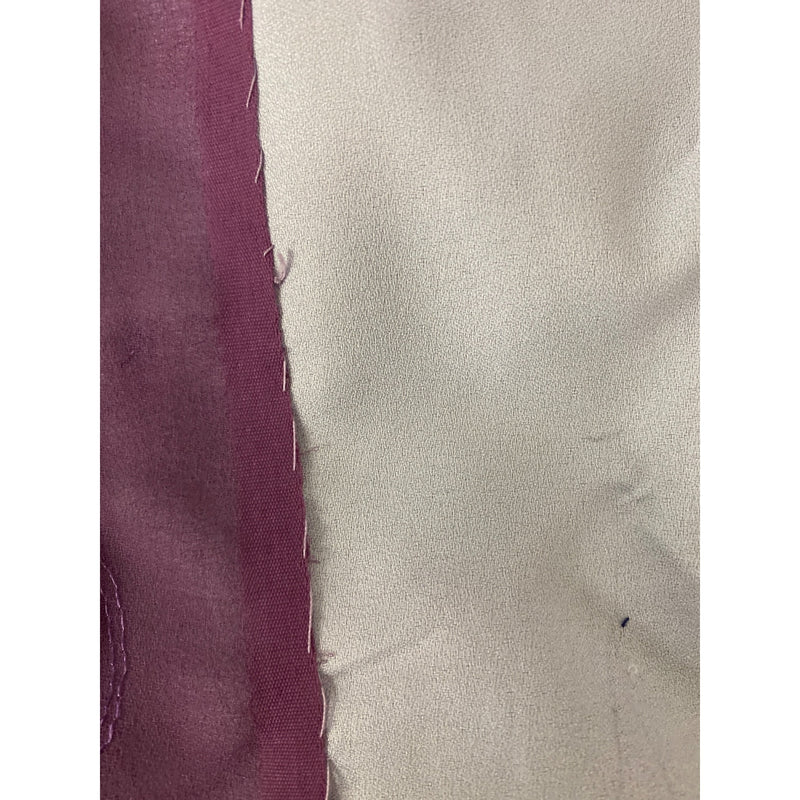 Purple Sleeveless Vintage A-Line Dress With Swirl Embroidery Accents