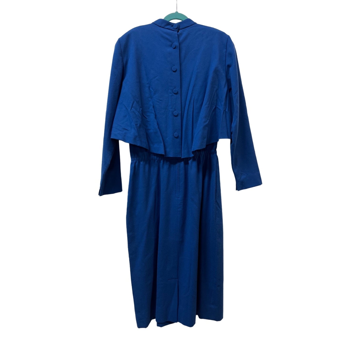 Vintage Doncaster Custom Royal Blue Executive Secretary Dress