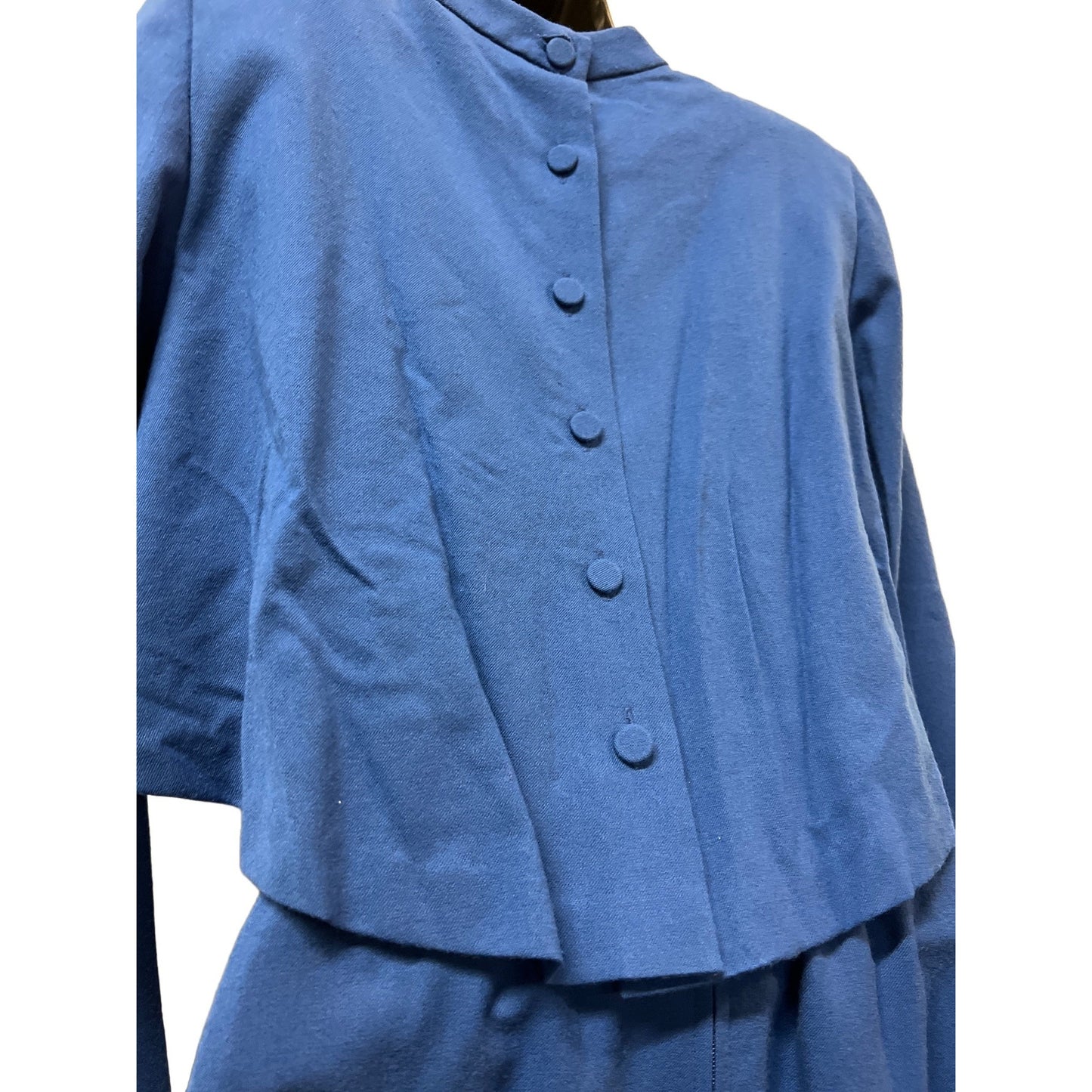 Vintage Doncaster Custom Royal Blue Executive Secretary Dress