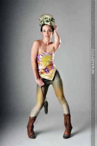 Neide Ambrosio Zipper Metal Chain Mail Bag Handcrafted in Brazil