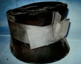 Black Top Hat Vintage Millinery