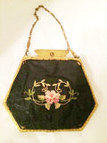 Victorian Revival Purse Floral Little Bag Vintage Accessories