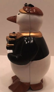 Timmy Woods of Beverly Hills Bellhop Penguin Shopper Bag Crossbody Clutch Purse