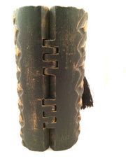 Timmy Woods of Beverly Hills Golden Blk Box Bag Crossbody Clutch Purse Handbag