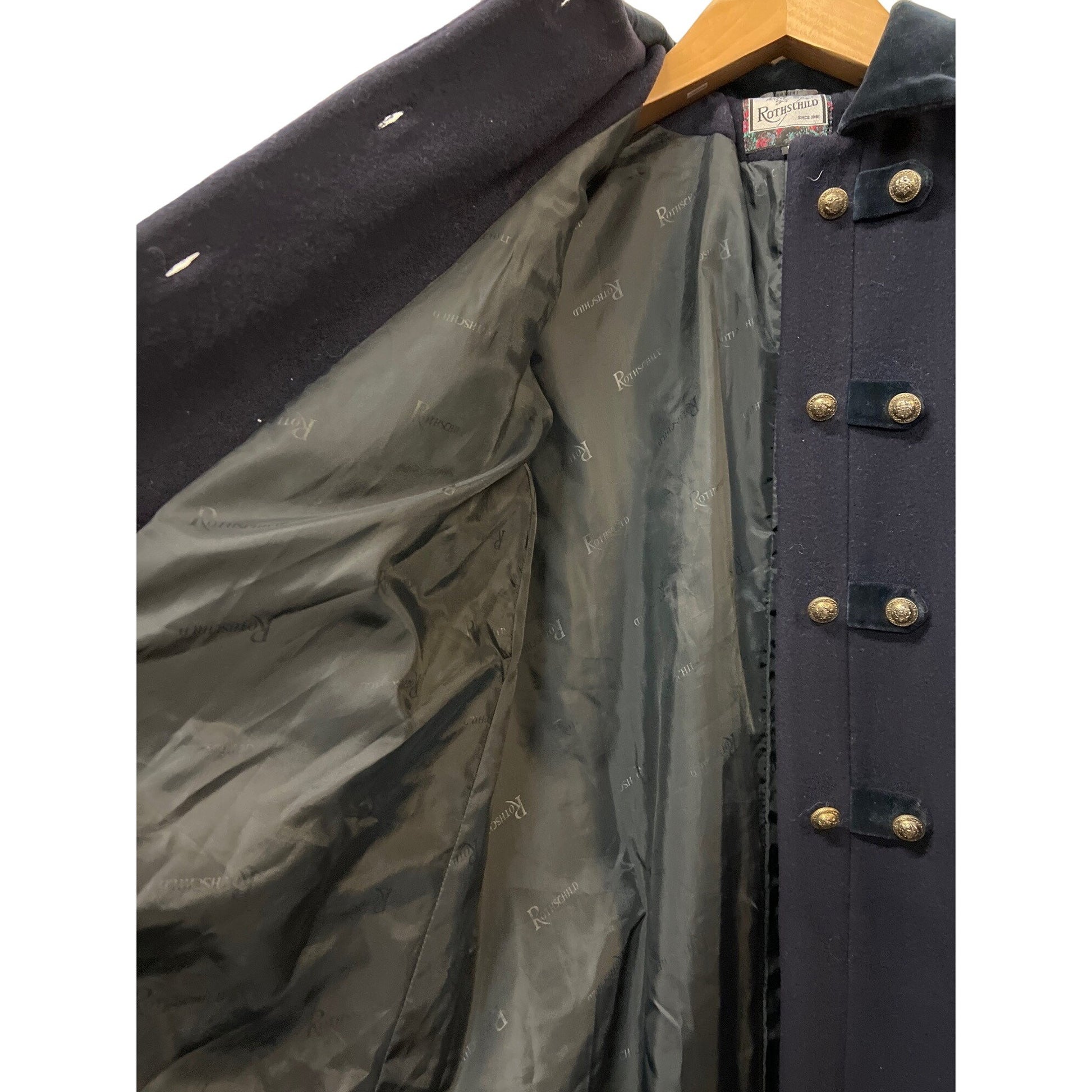 Vintage Girls Military Coat Tailored by Rothschild