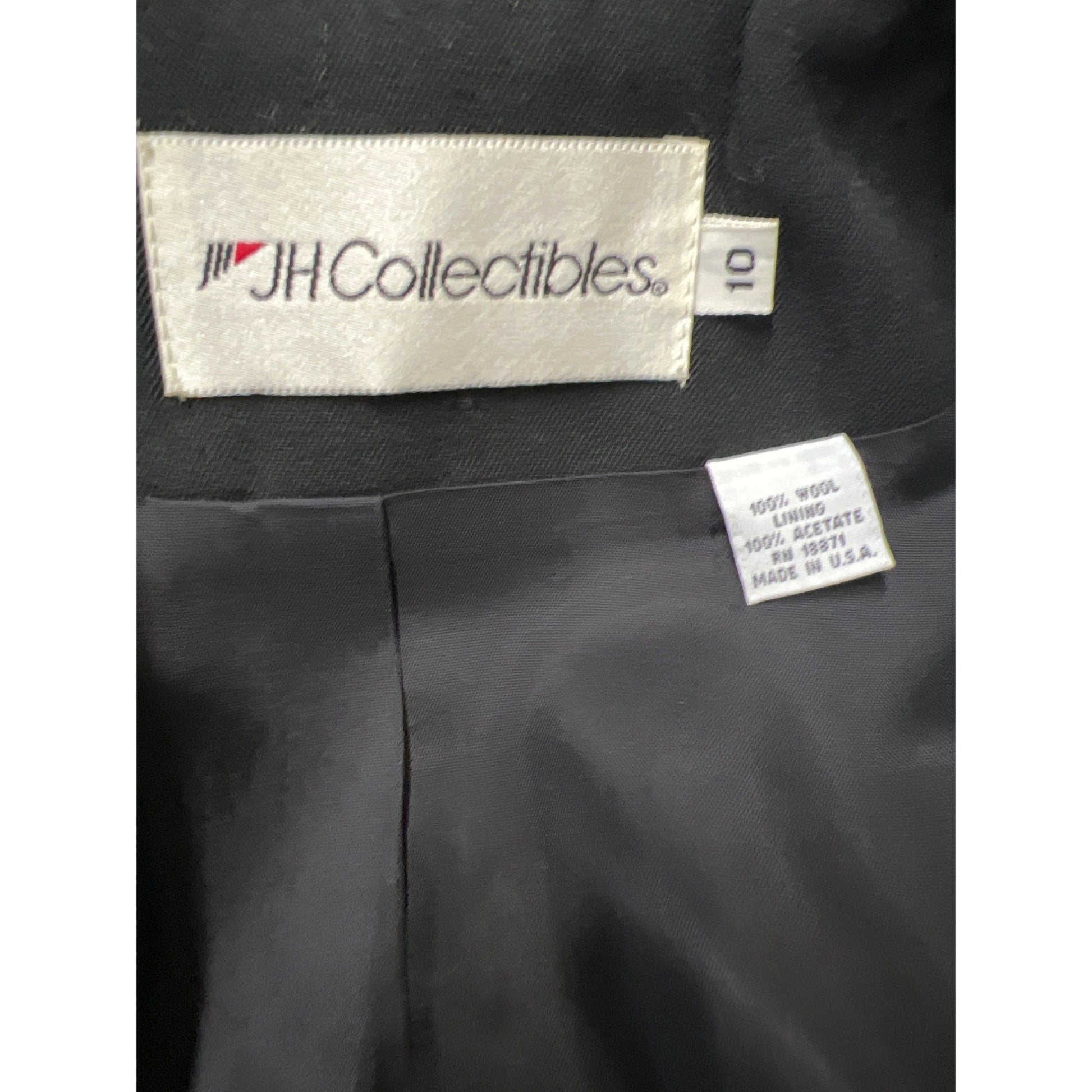 Vintage JH Collectibles Wool Skirt Jacket Suit