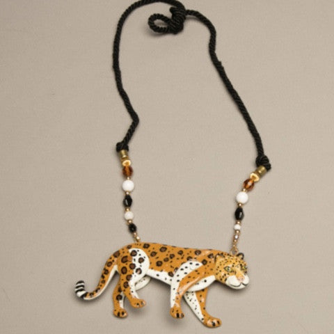 Dorian Designs Necklace Leopard Pendant