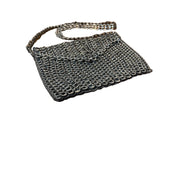 Neide Ambrósio for luxboheme Handmade Recycled Pop tabs messenger bag Sustainable