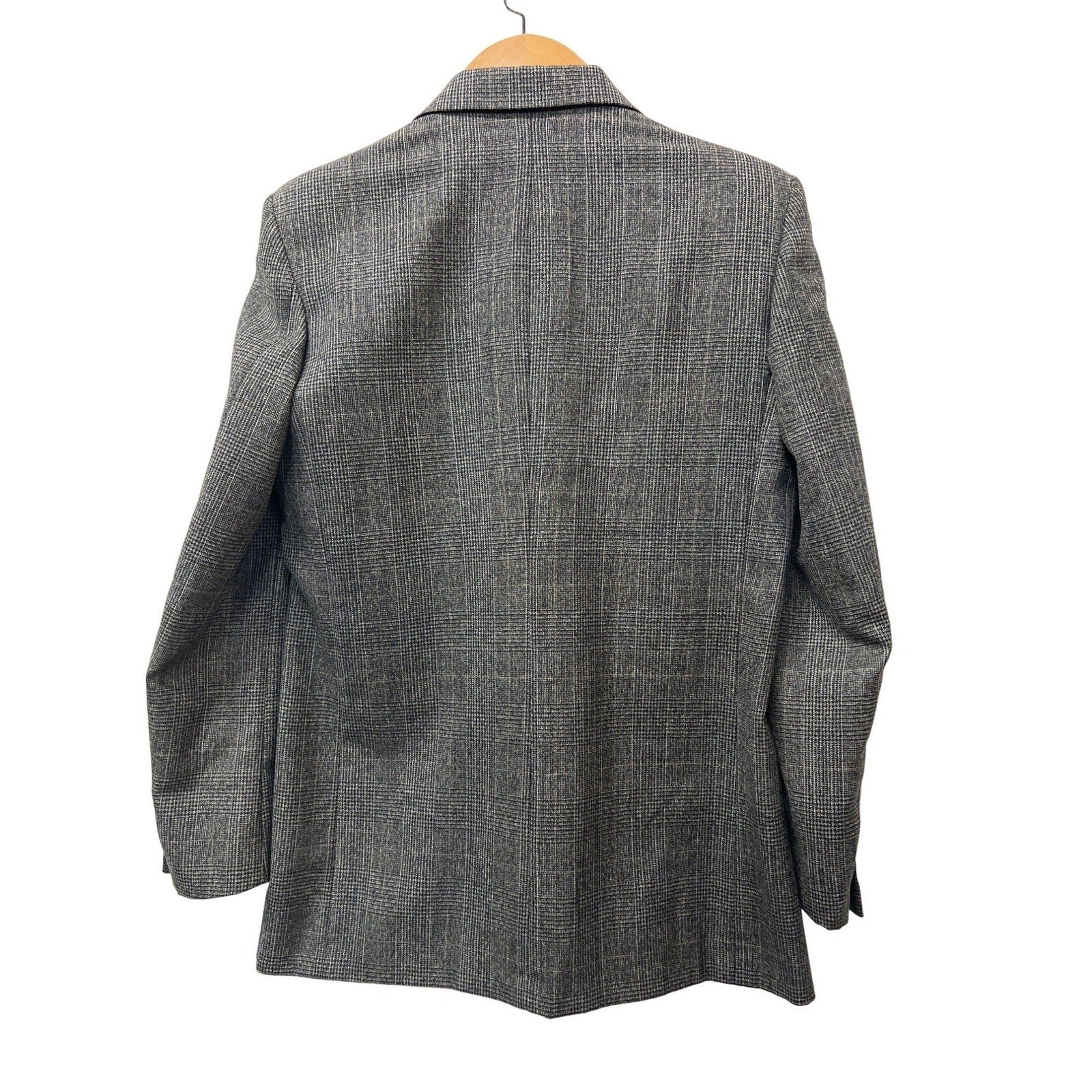 Vintage Huntington Two-piece set Suit Pleated Skirt Oversized Blazer Jacket