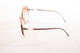 Large Vintage Sunglasses 70s Eyewear Made in France Retro Shades