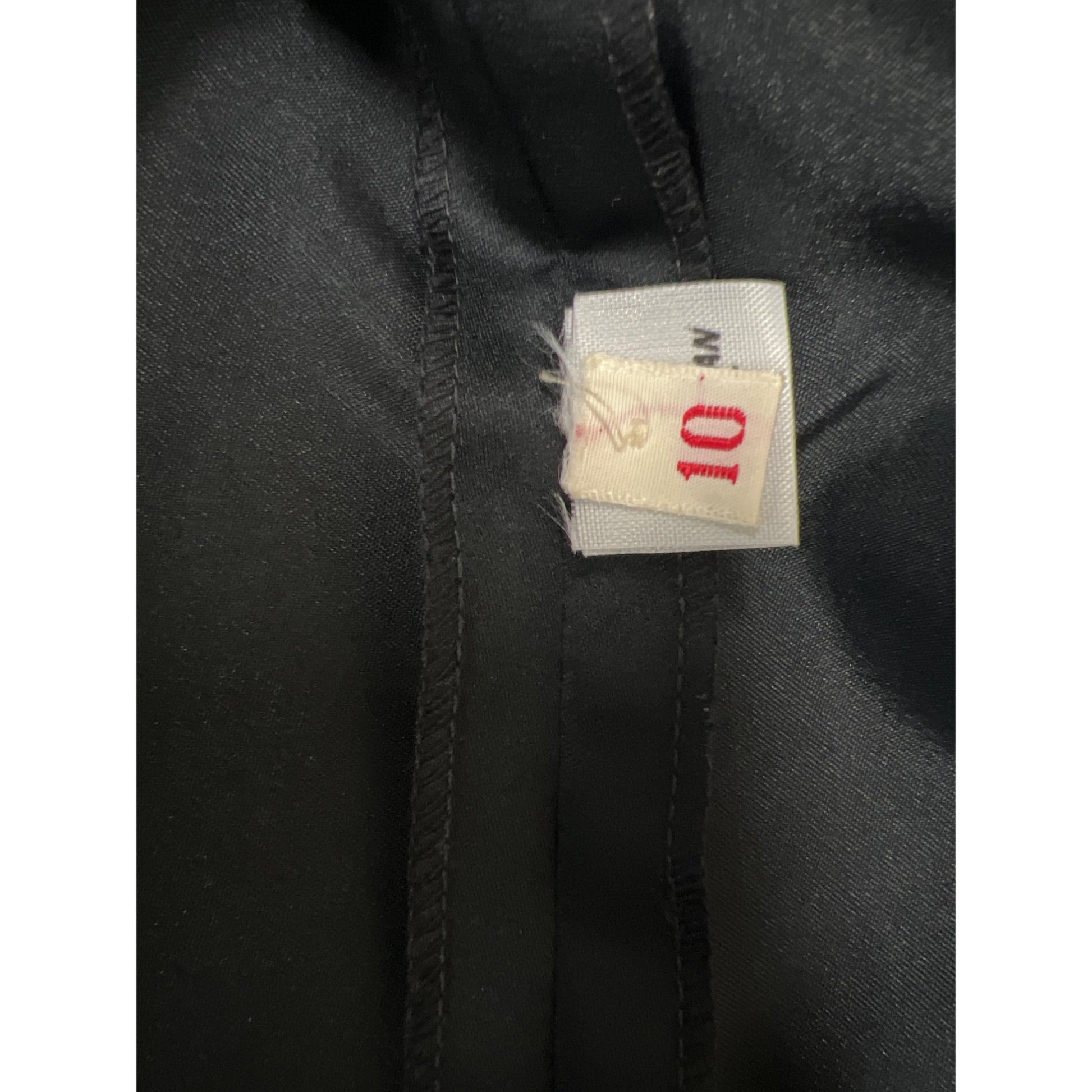 Vintage Nipon Boutique Two-piece Skirt Jacket Set Black Setin Suit
