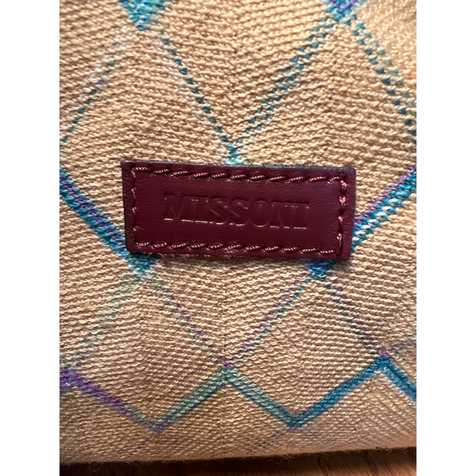 Missoni Knit Satchel Bag Made in Italy