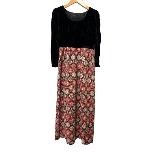 Authentic Vintage Handmade Maxi Dress