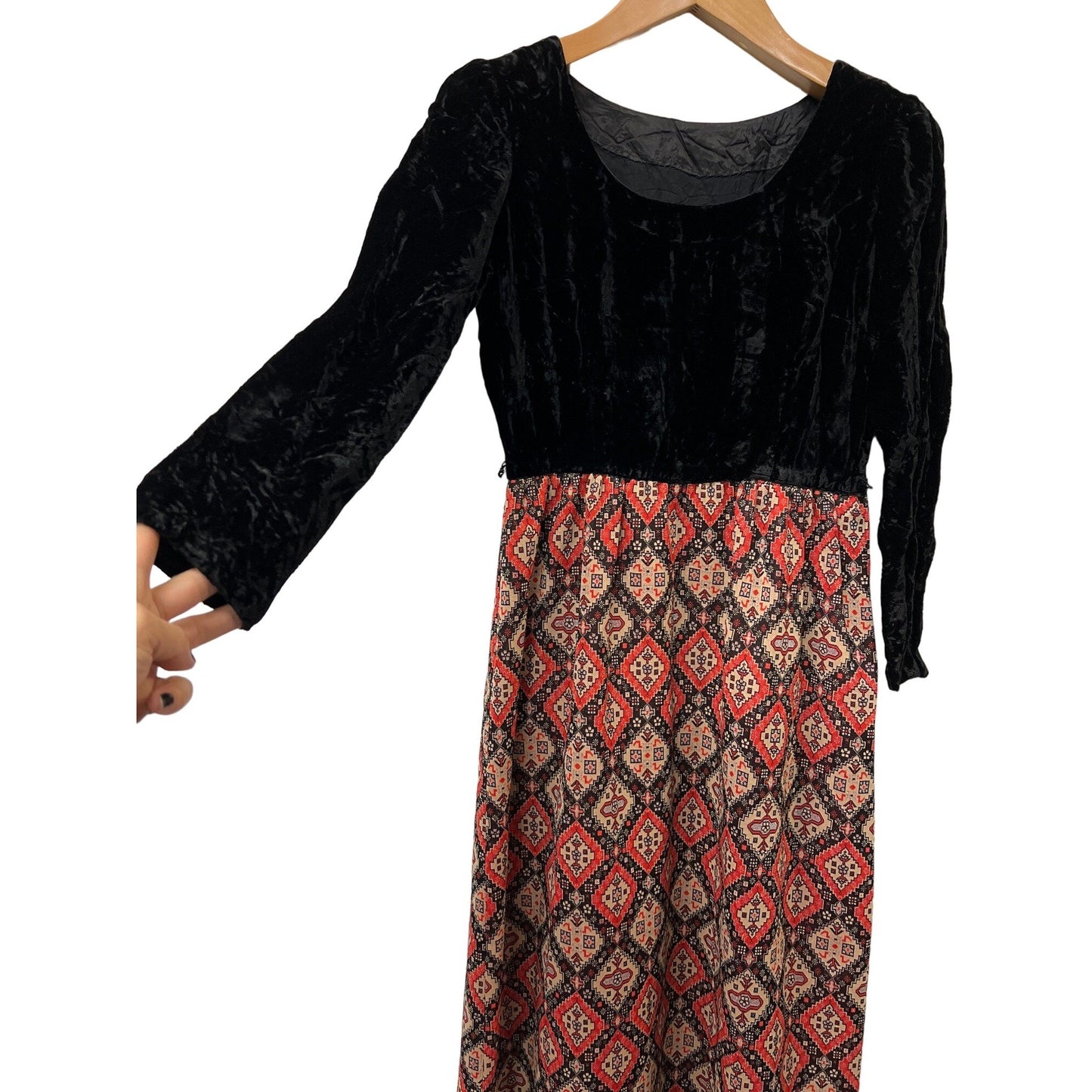 Authentic Vintage Handmade Maxi Dress