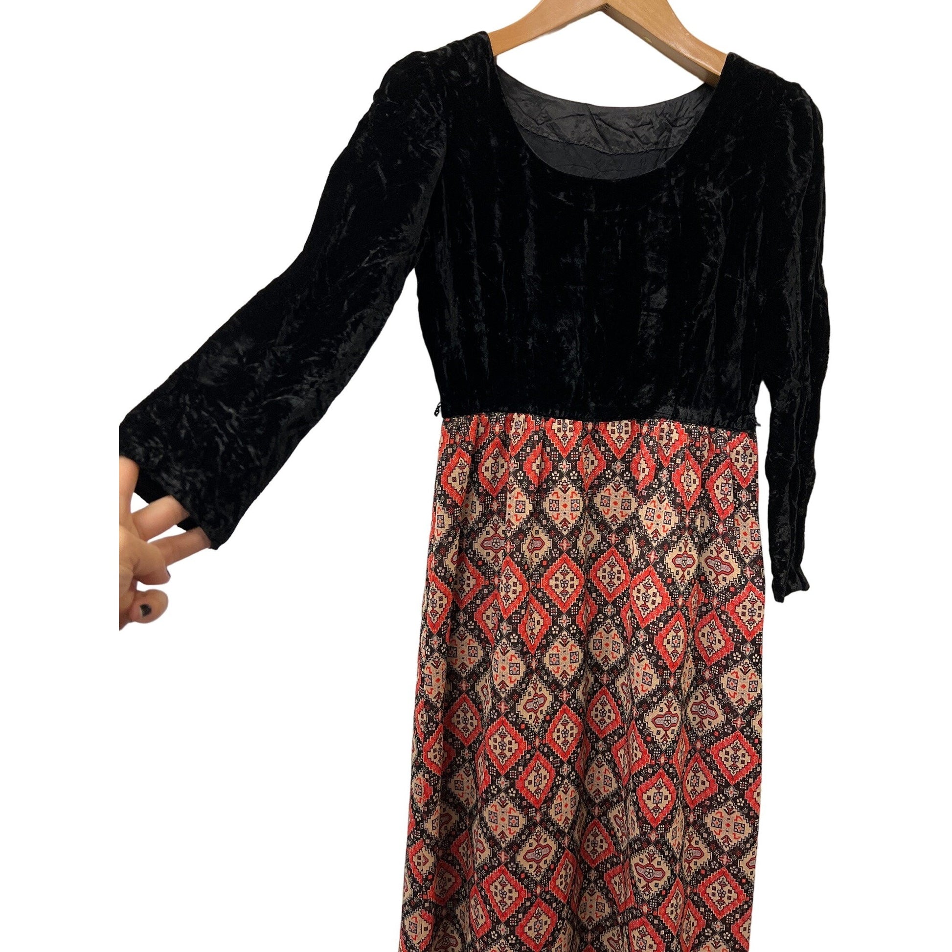 Authentic Vintage Handmade Maxi Dress