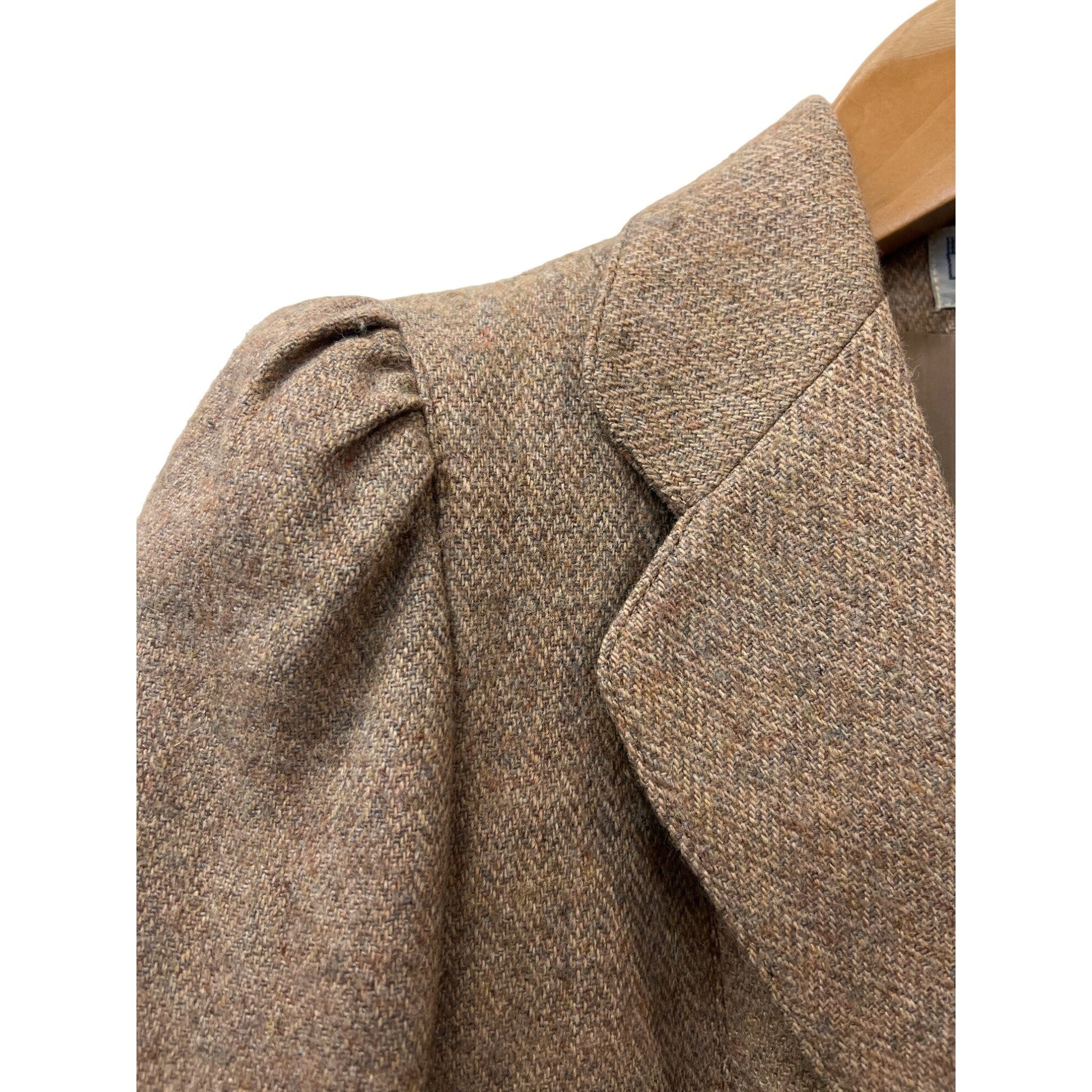 Vintage Bayberry Two-piece set Wool Skirt Jacket Suit Wool