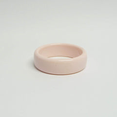 Pink Bangle Bracelet Vintage Plastic Jewelry