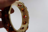 Lou Lou De La Falaise Chain Bangle Bracelet Vintage Jewelry