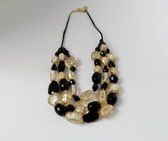 Lou Lou de La Falaise Beaded Necklace Vintage Jewelry