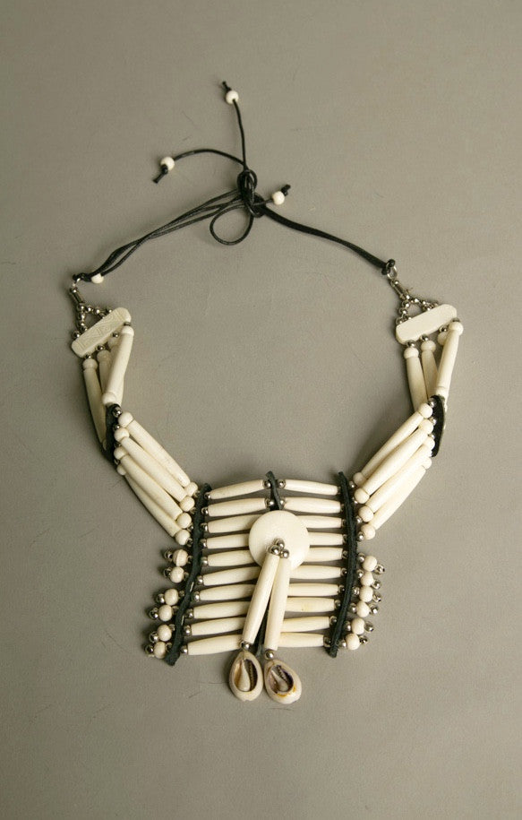 Statement Choker Necklace Handmade Ethnic Vintage Jewelry Bold Tribal