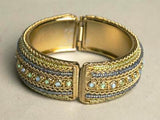 VINTAGE JEWELRY ETHNIC BANGLE BRACELET