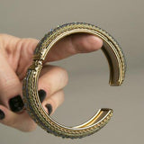 VINTAGE JEWELRY ETHNIC BANGLE BRACELET