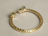 Elephant Cuff Bracelet Novelty Vintage Costume Jewelry