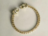 Elephant Cuff Bracelet Novelty Vintage Costume Jewelry