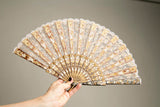 Antique Fan Spectacular articulated Hand held fan Accessory