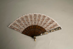 Antique Fan Spectacular articulated Hand held fan Accessory